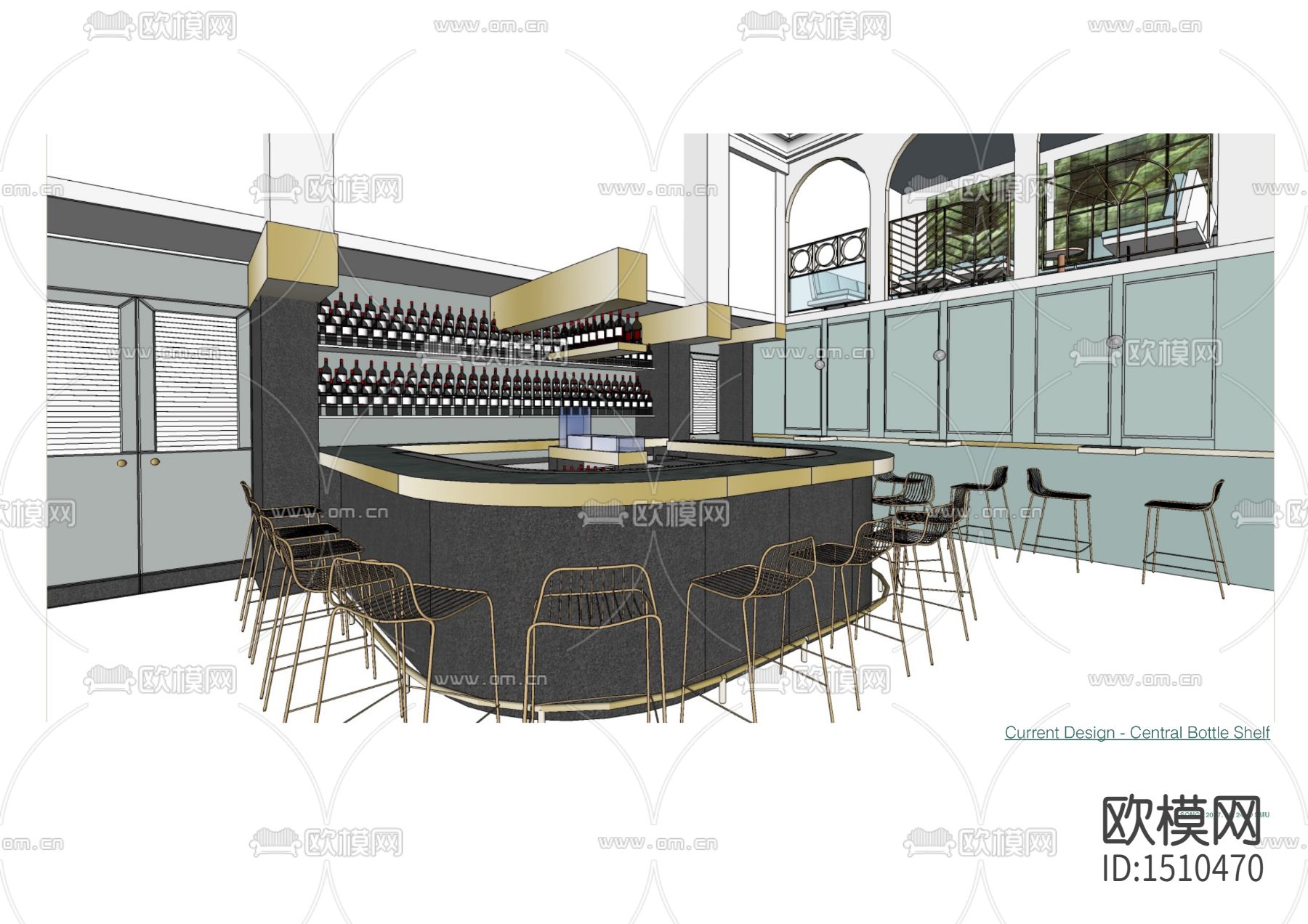 北京三里屯酒吧下载（渲染图6）