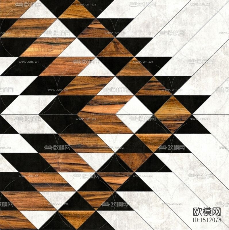 现代简约几何色块装饰画