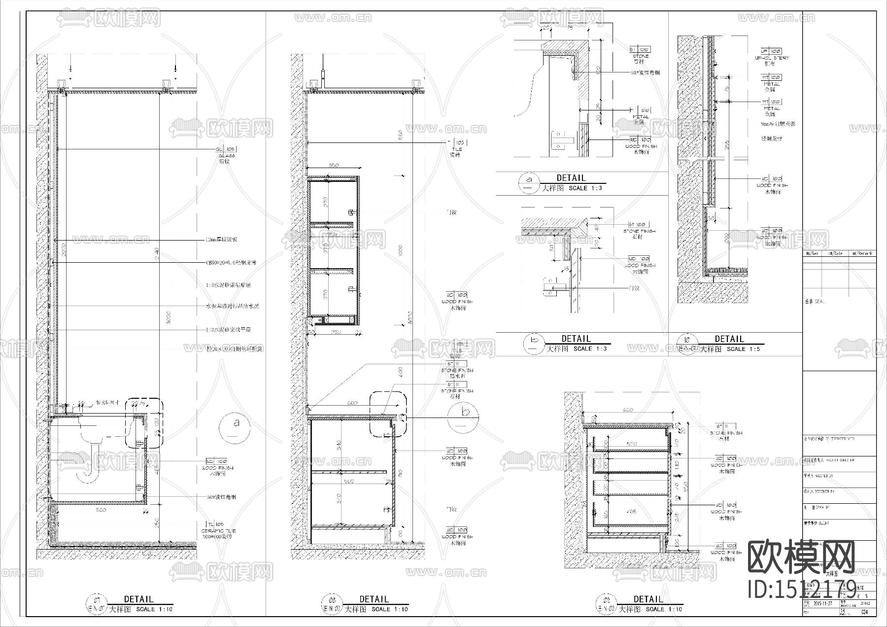 医疗中心cad施工图下载（渲染图4）