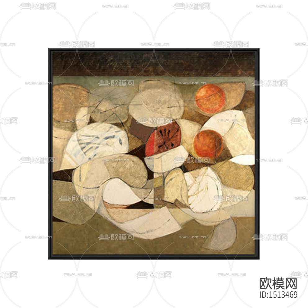 北欧创意静物彩绘油画