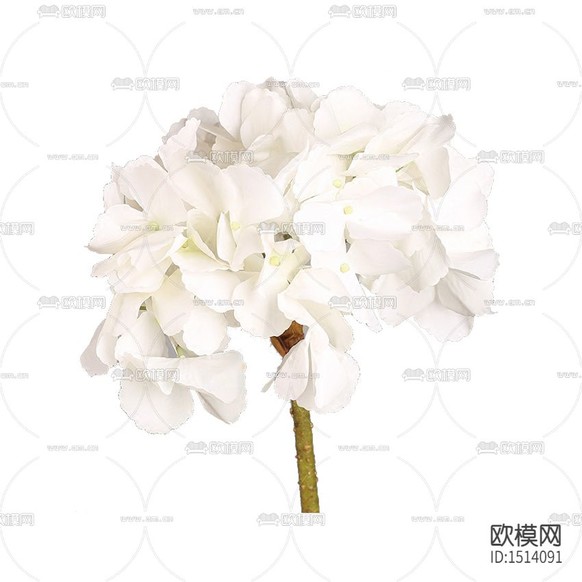 现代仿真大花瓣绣球花摆放花艺下载