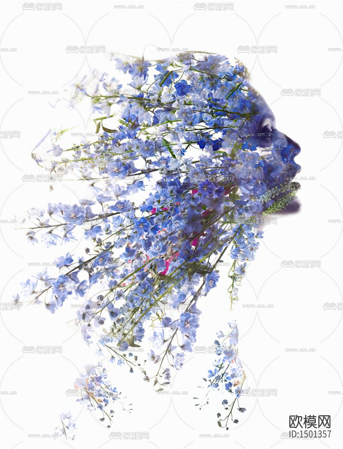 抽象人物挂画