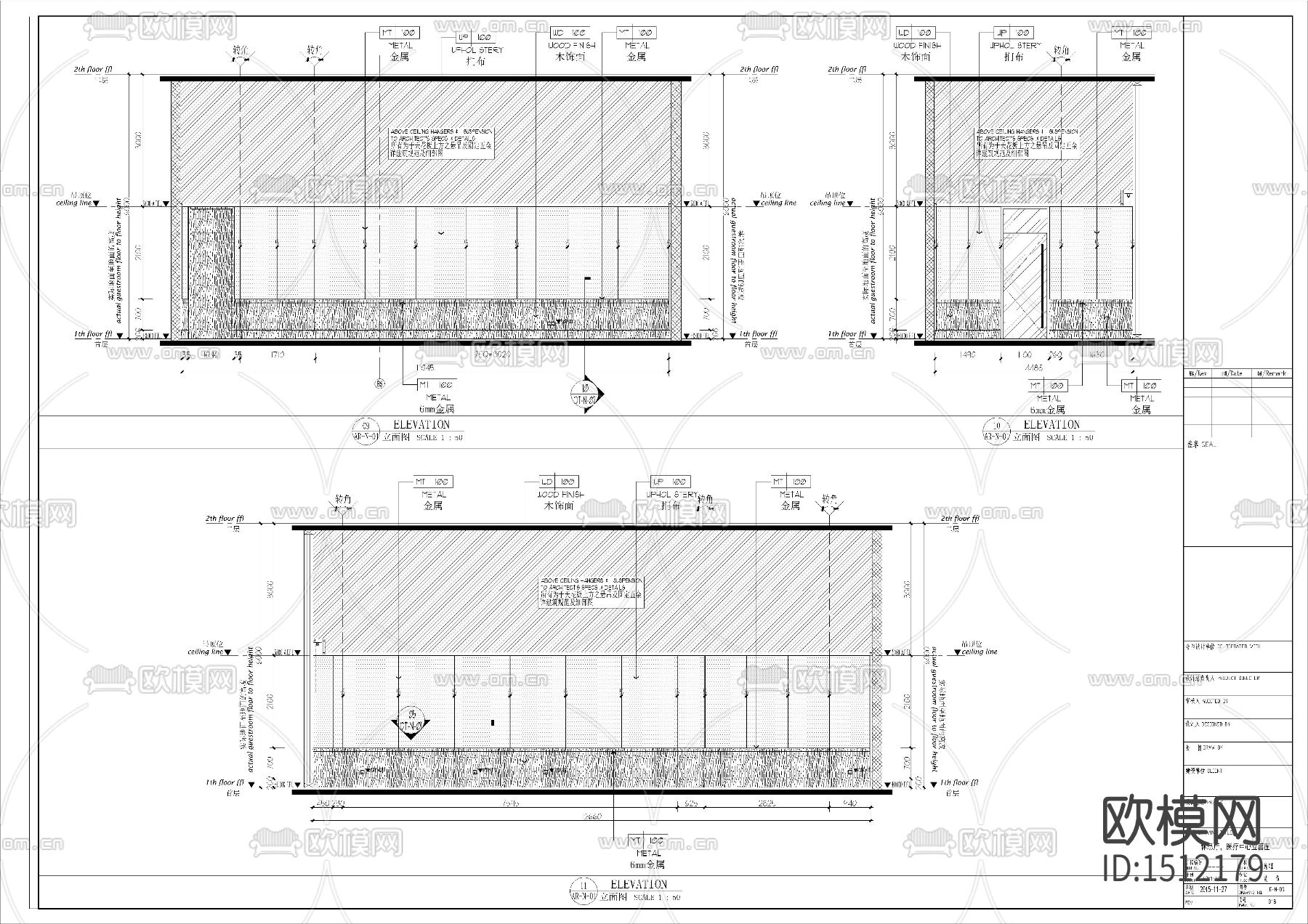 医疗中心cad施工图下载（渲染图6）