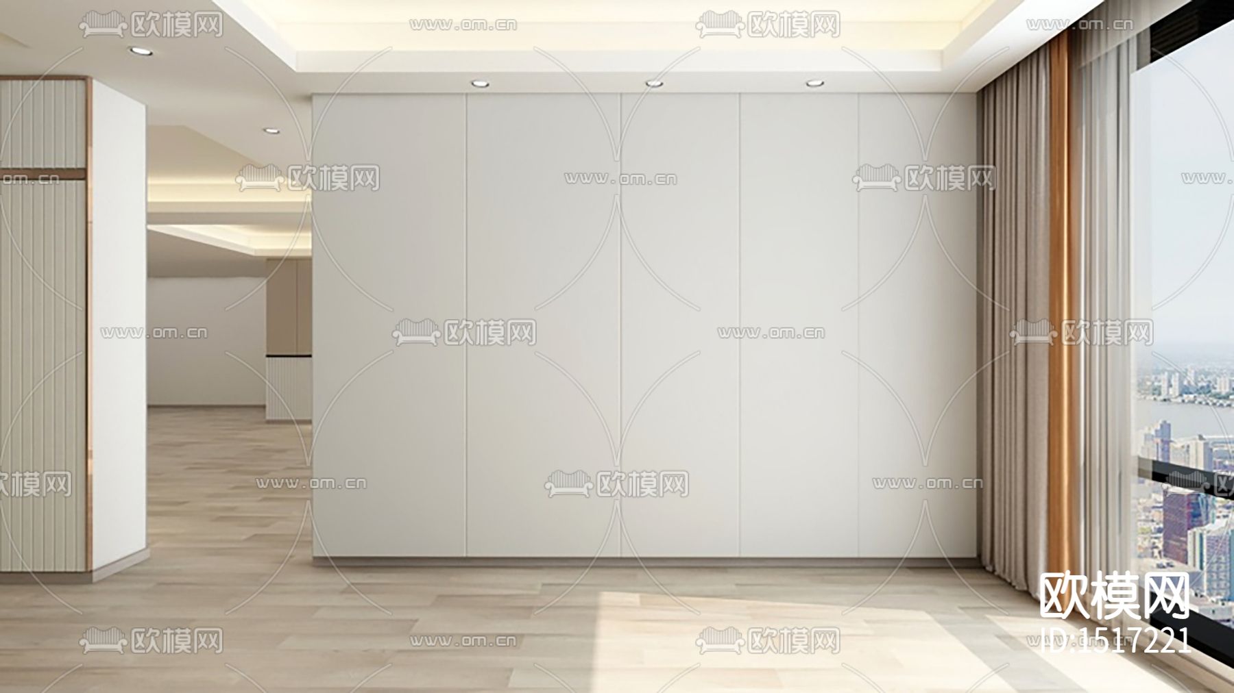 现代简约客厅场景