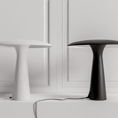 现代台灯su模型