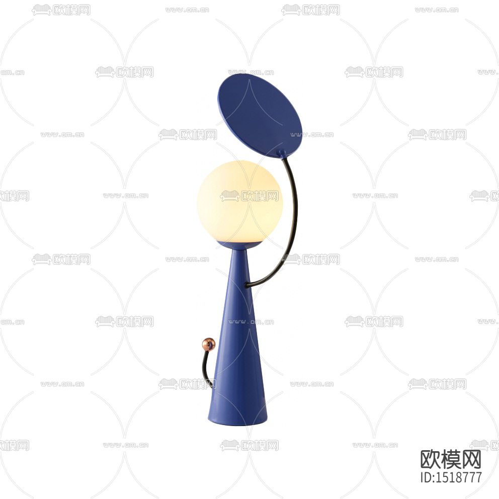北欧简约创意金属儿童台灯下载
