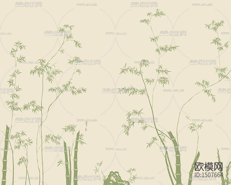 竹影飞鸟下载（渲染图4）