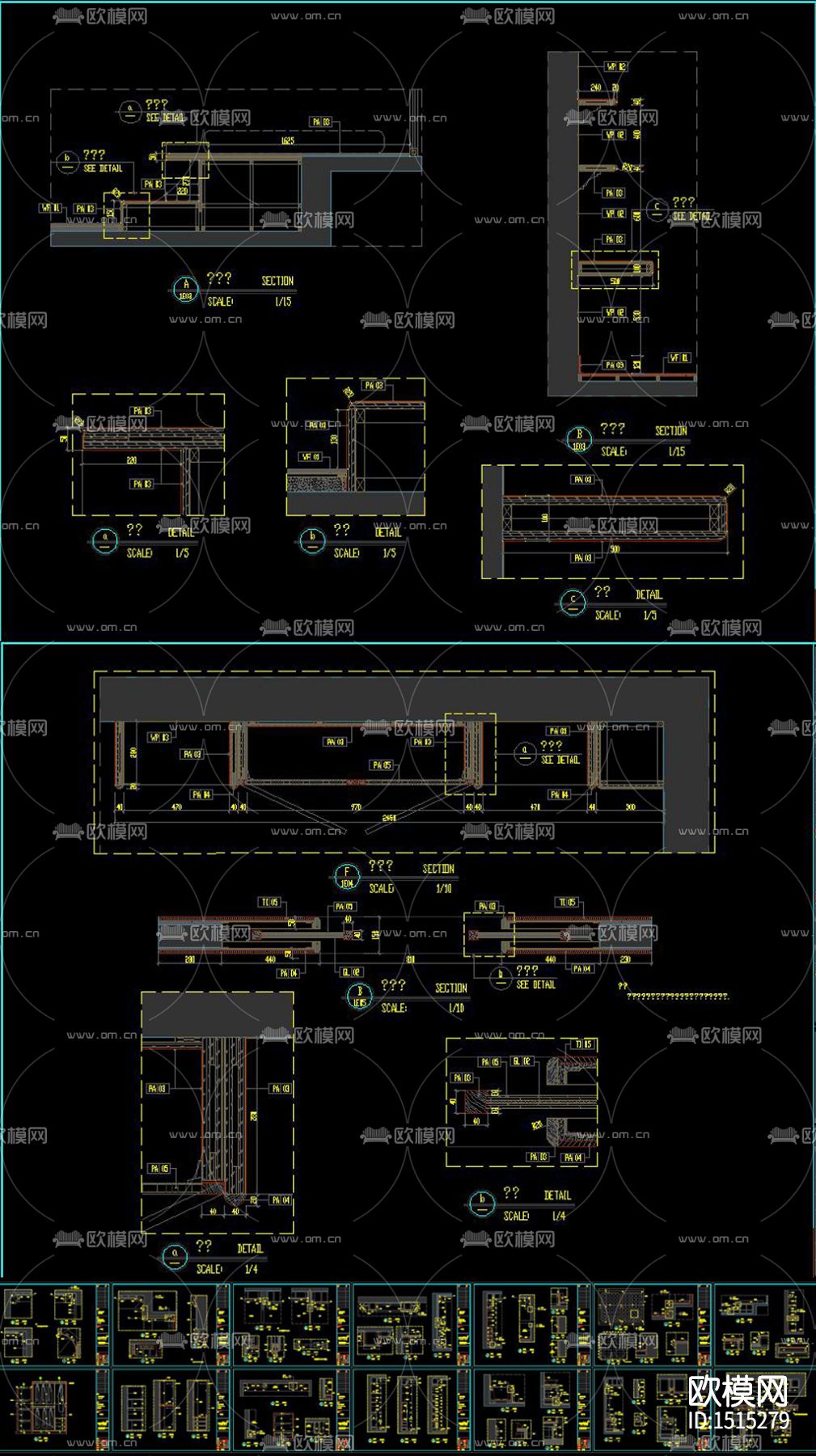 家装cad施工图下载（渲染图4）