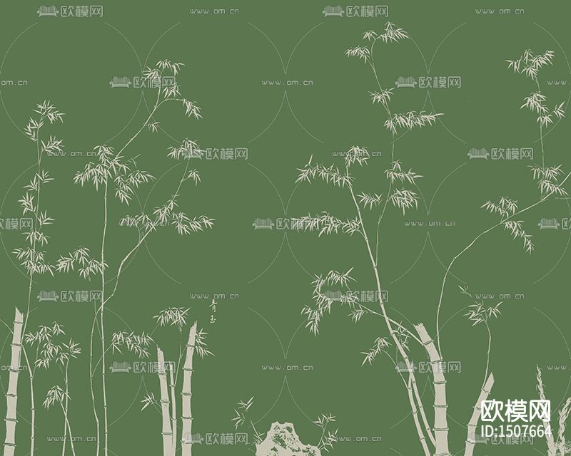 竹影飞鸟下载（渲染图3）