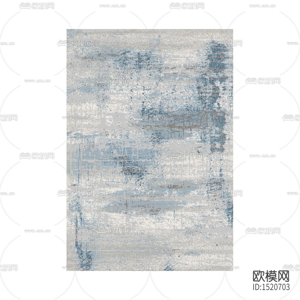 现代轻奢创意彩色纹理布艺地毯下载