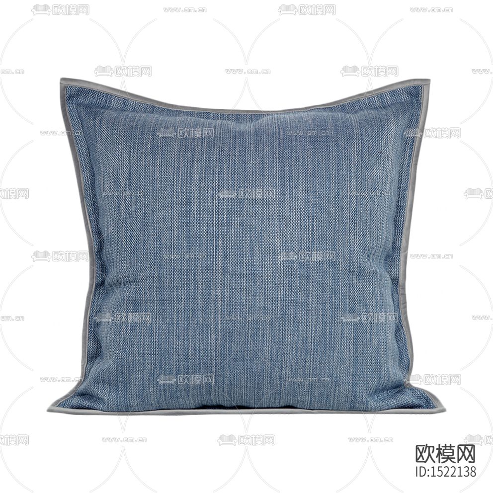 现代简约蓝色肌理抱枕下载