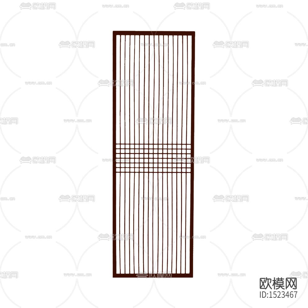 新中式禅意实木屏风