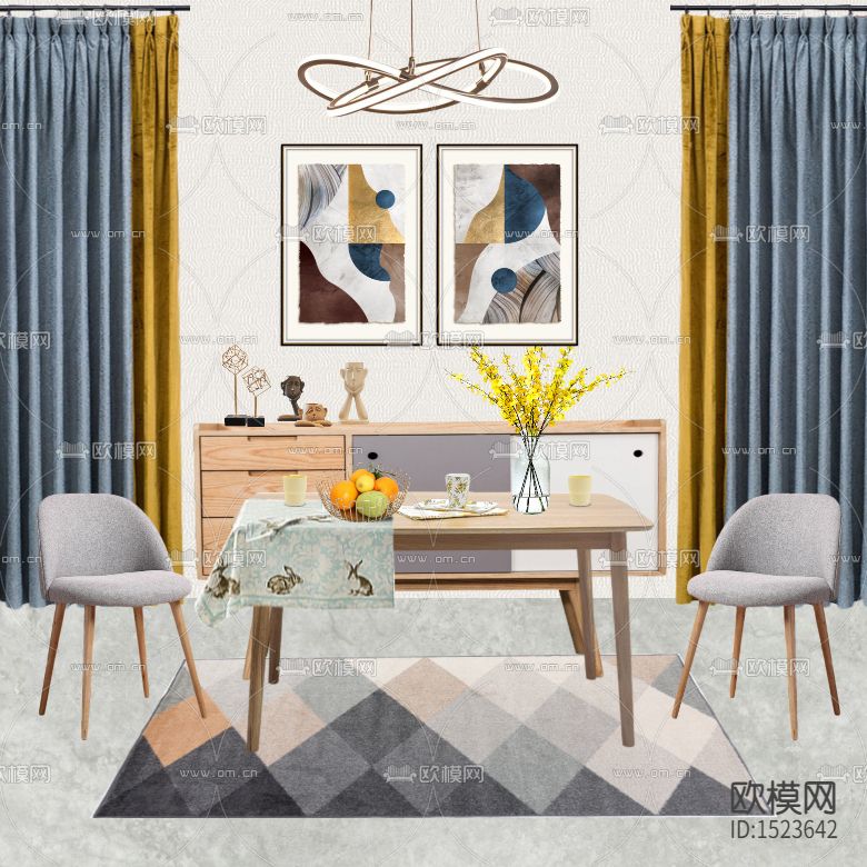 北欧简约创意餐厅