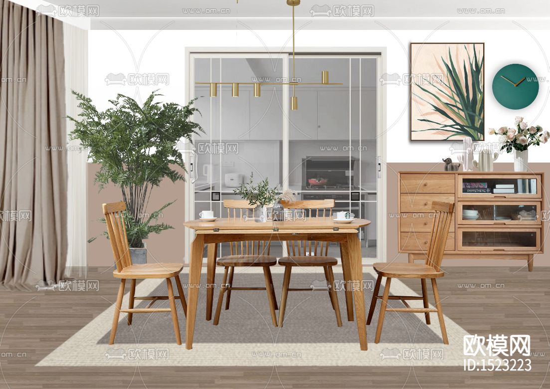 北欧简约创意餐厅