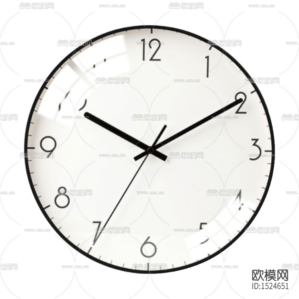 北欧极简创意挂钟下载