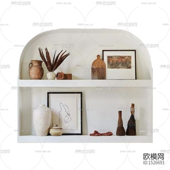 北欧简约创意壁龛