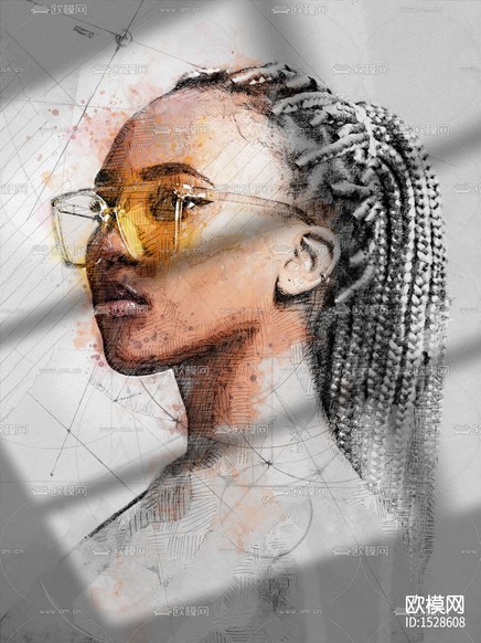 人物素描下载