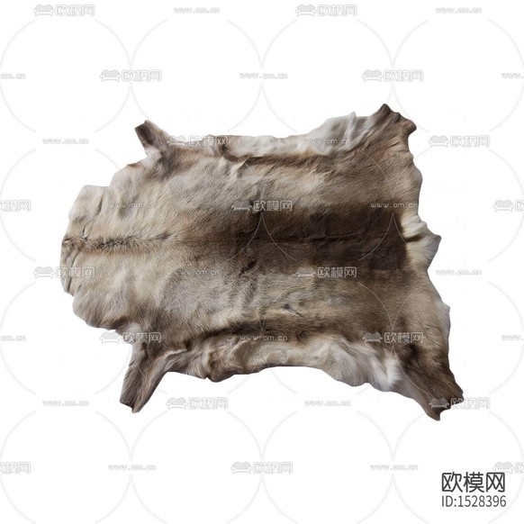 北欧天然驯鹿皮地毯下载