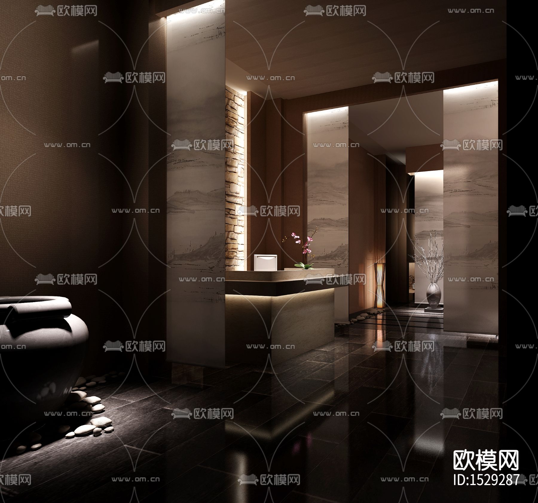 美丽王朝女子美容SPA会所下载（渲染图3）