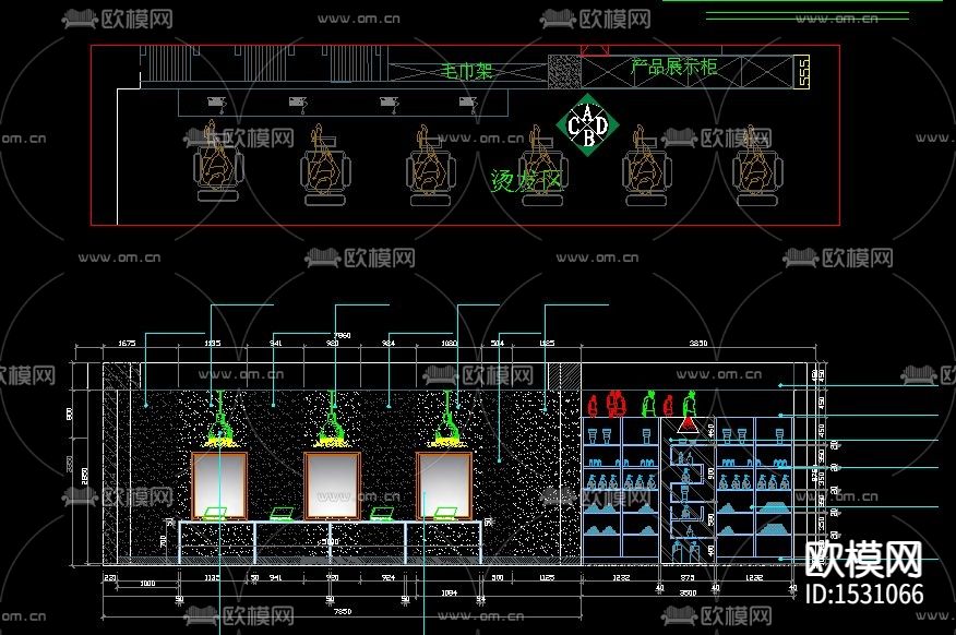 高级理发店下载（渲染图10）