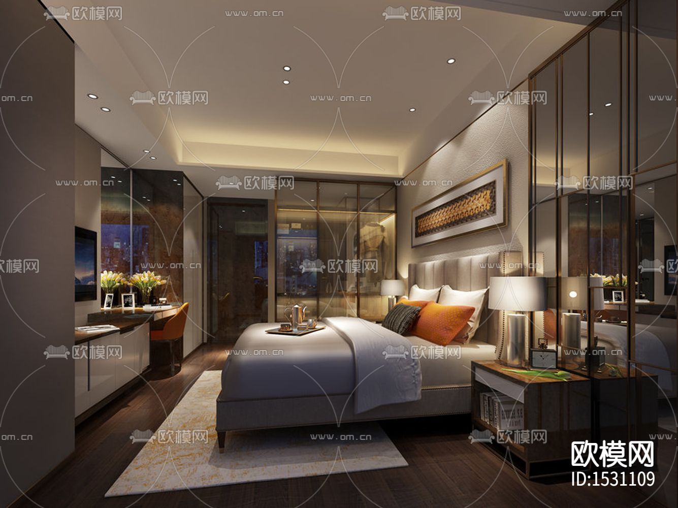 中式酒店下载（渲染图8）