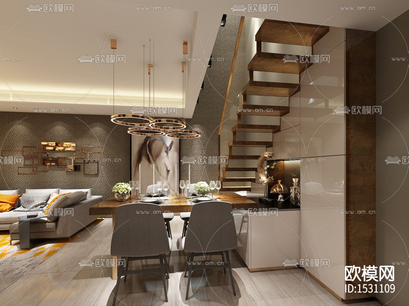 中式酒店下载（渲染图7）