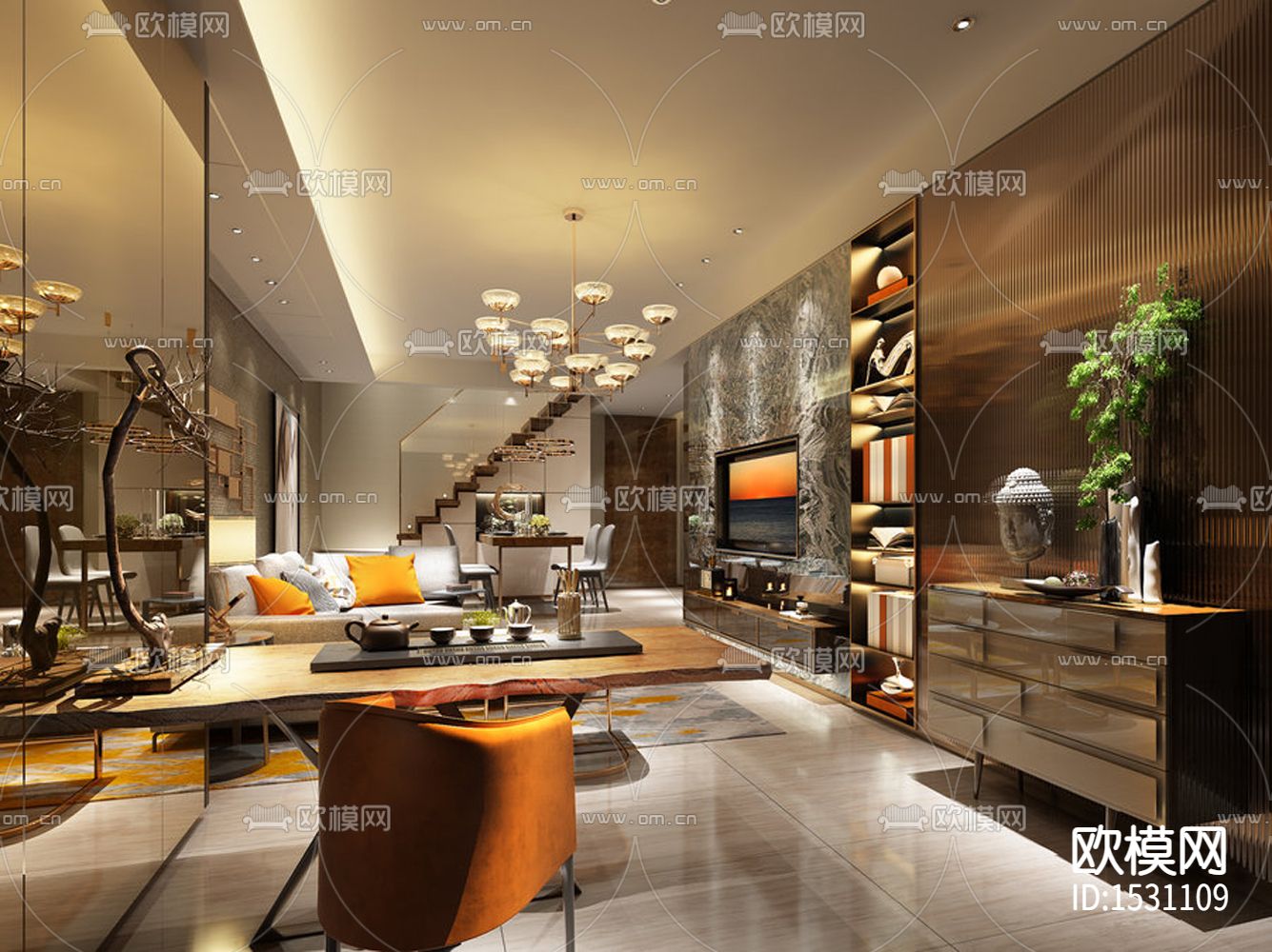 中式酒店下载（渲染图6）