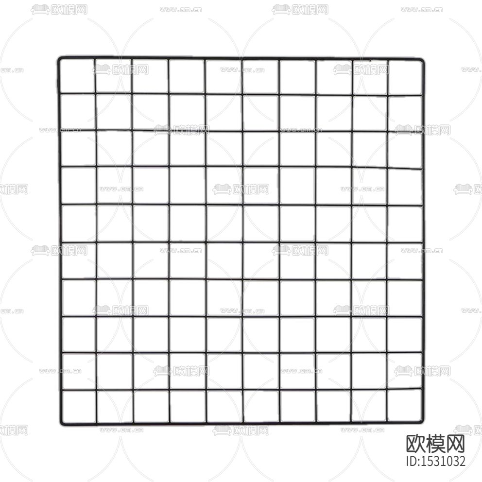 现代简约黑色挂壁金属网下载