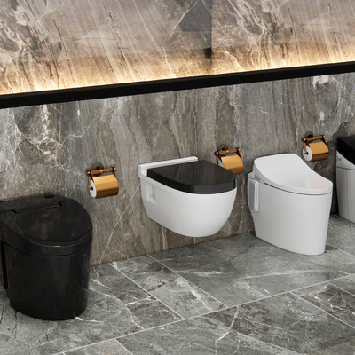  现代马桶坐便器su模型 