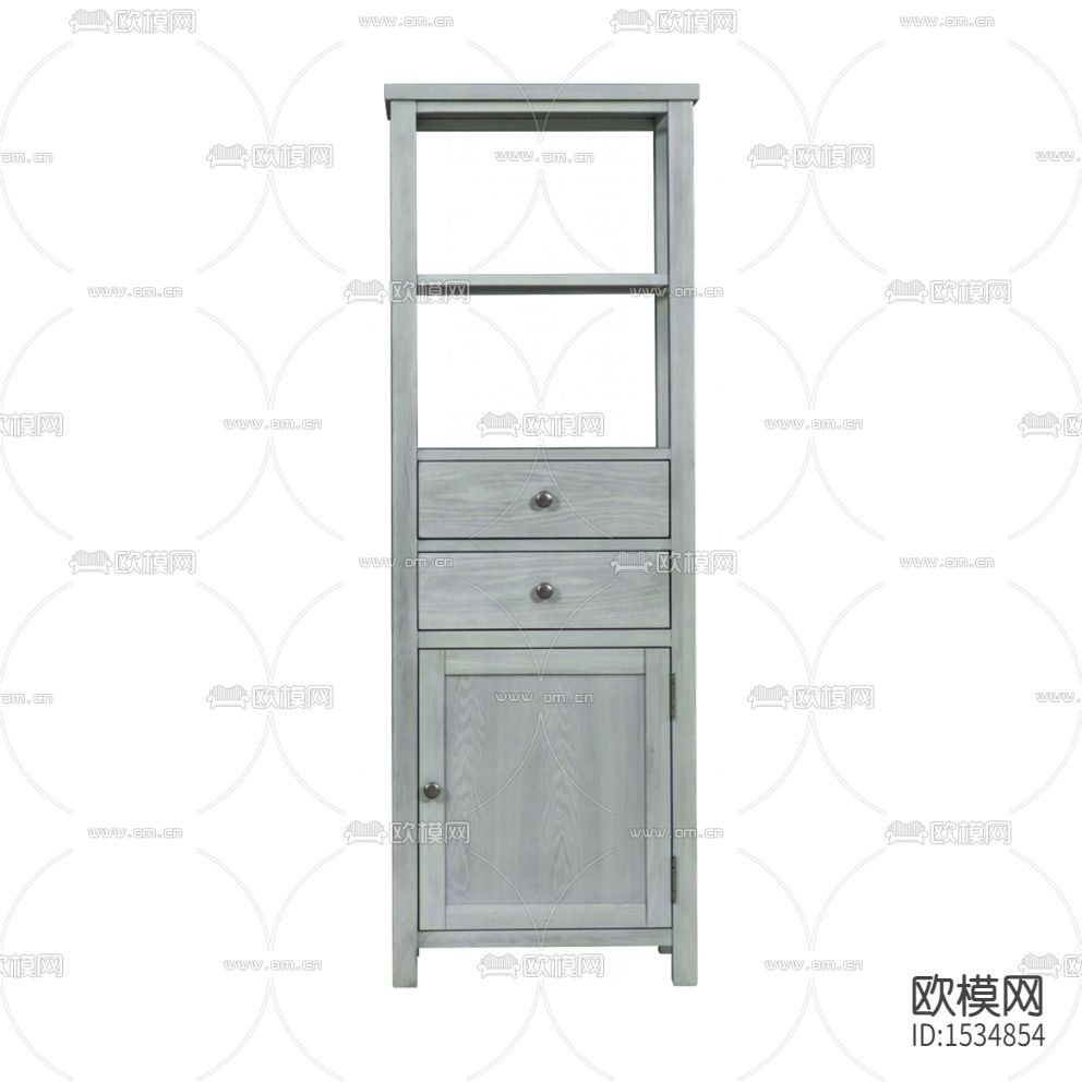 美式简约实木斗柜下载