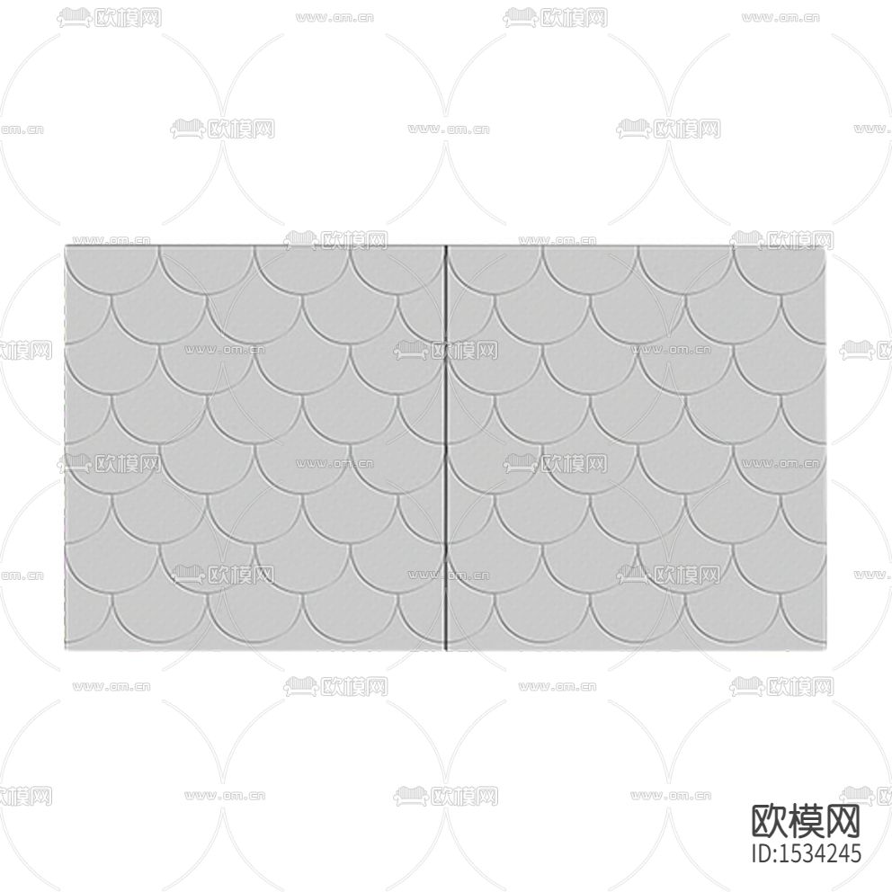 北欧简约实木鱼鳞纹实木餐边柜下载