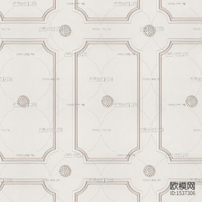欧式创意几何花艺壁纸下载