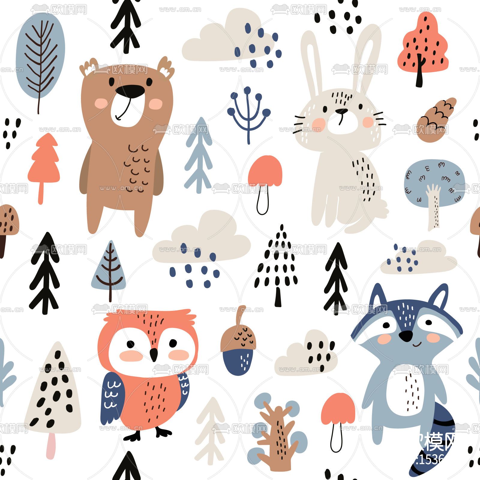 卡通动物壁纸下载