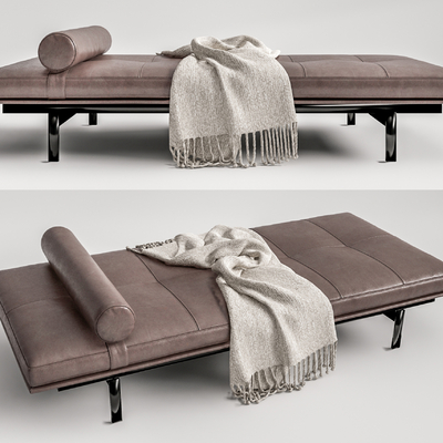  现代皮革脚踏su模型 