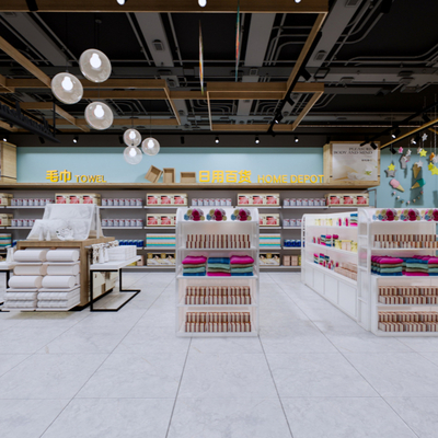  现代超市su模型 