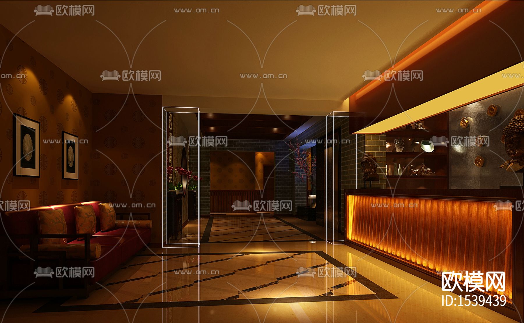 足浴店设计cad施工图