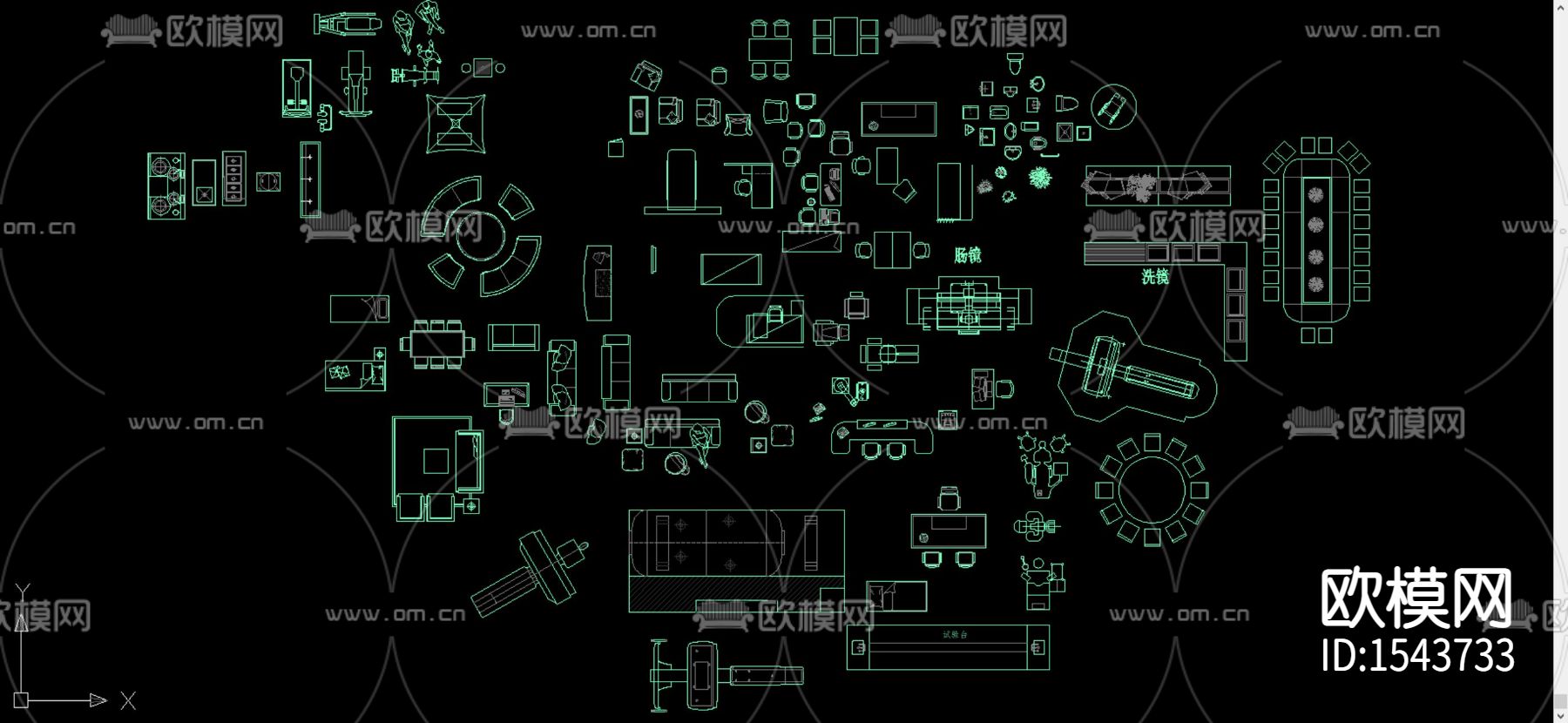 医疗器具cad图库