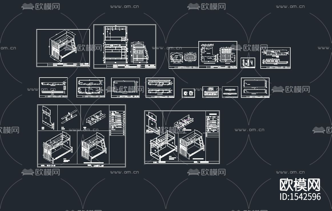 高低床cad图库下载（渲染图8）
