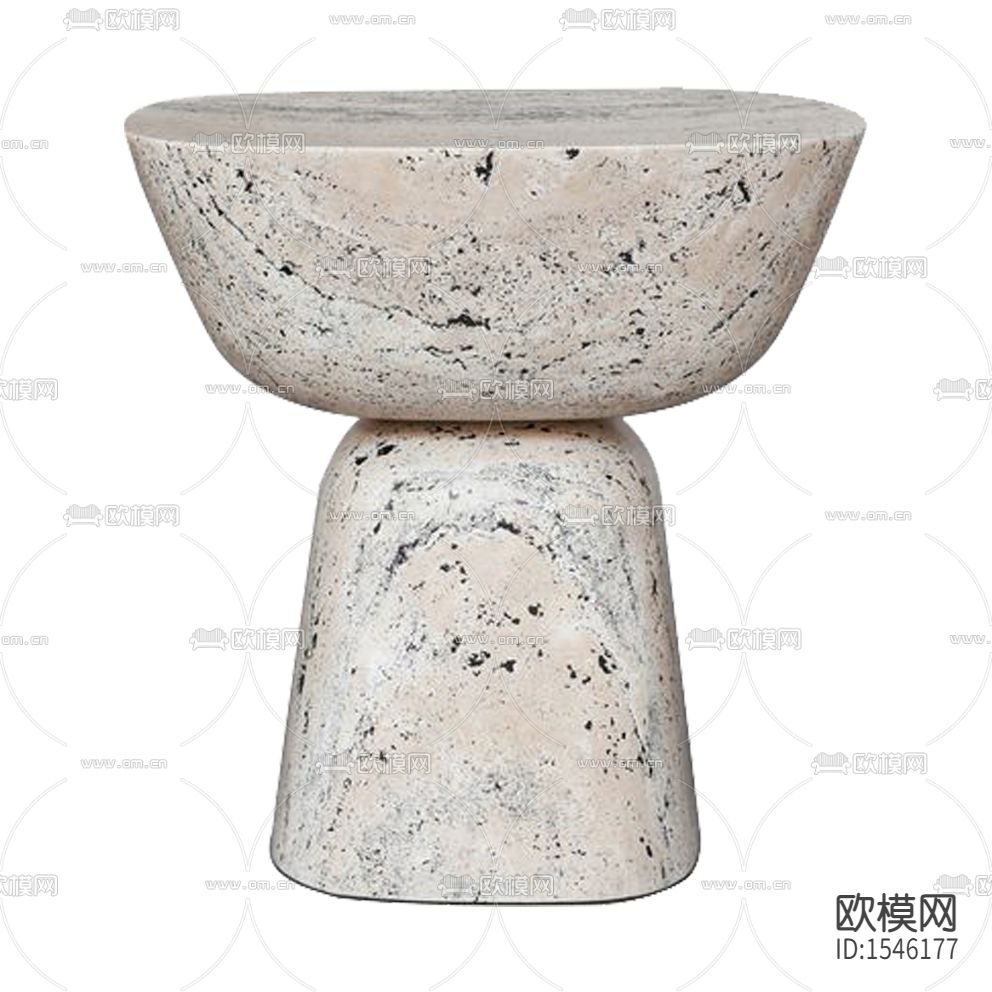 北欧简约创意大理石边几下载