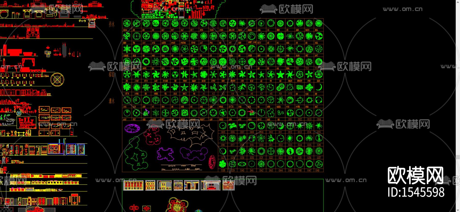 室内cad图库下载（渲染图4）