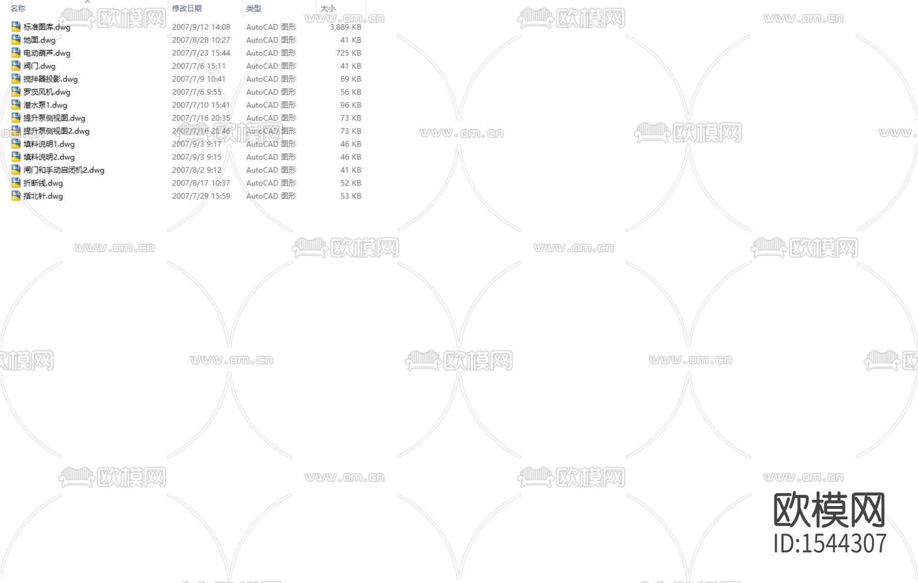 给排水常用图块下载（渲染图3）