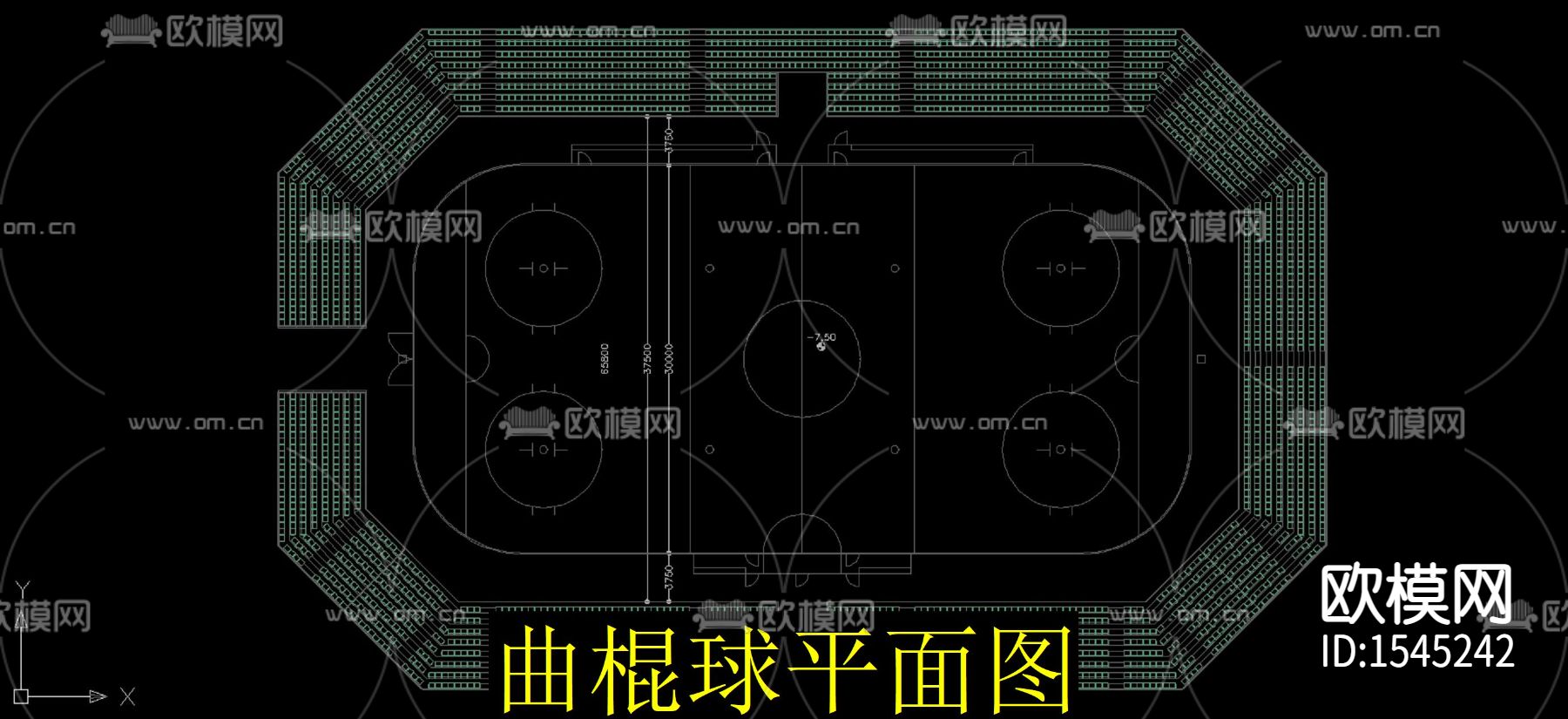 曲棍球平面节点大样下载