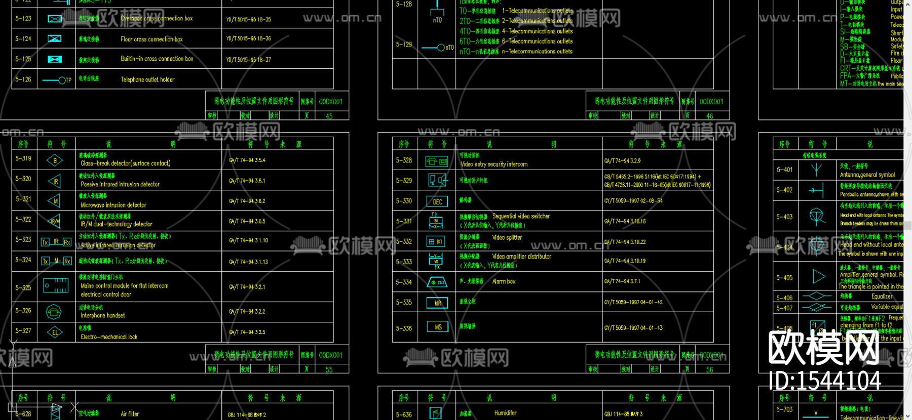 电气工程设计常用图形文字符号下载（渲染图4）
