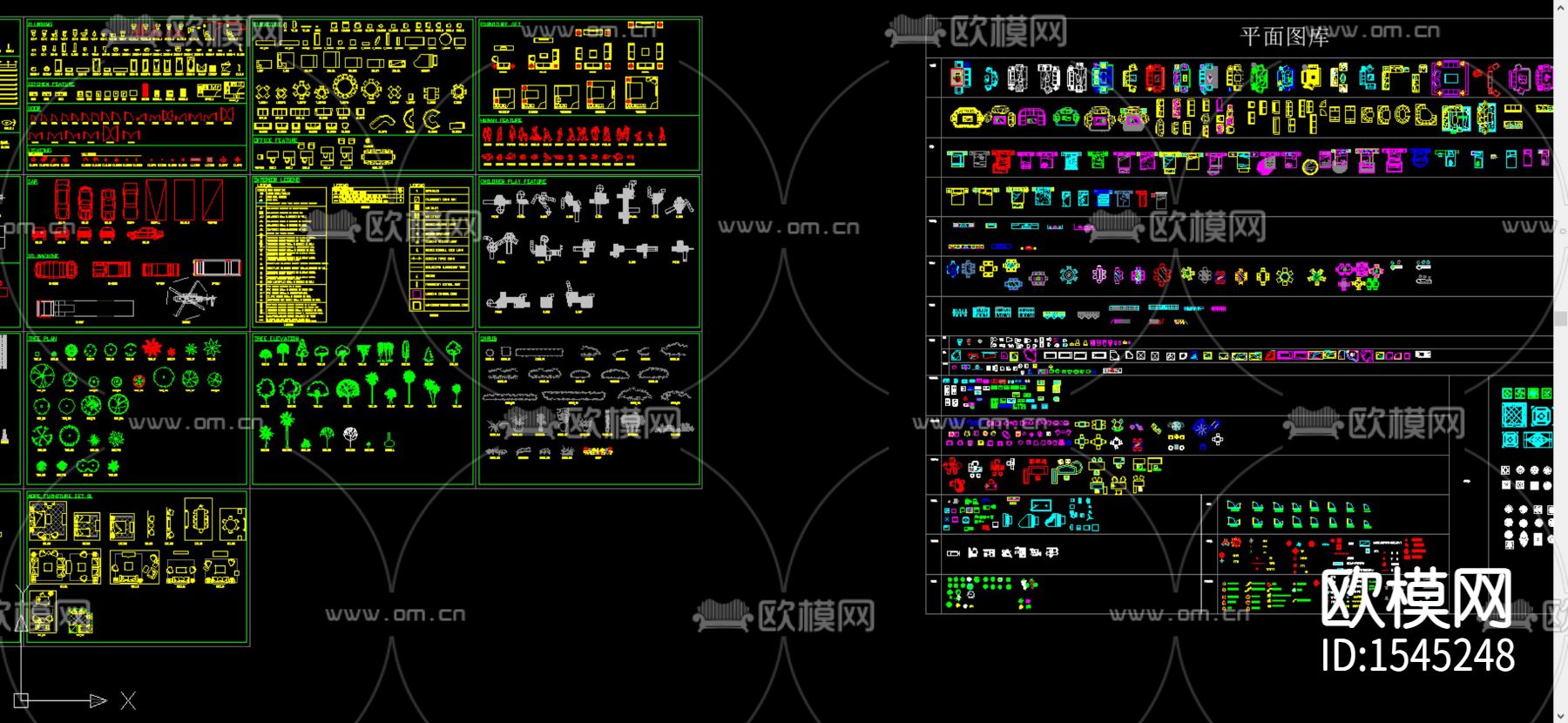 室内全能cad图库下载（渲染图3）
