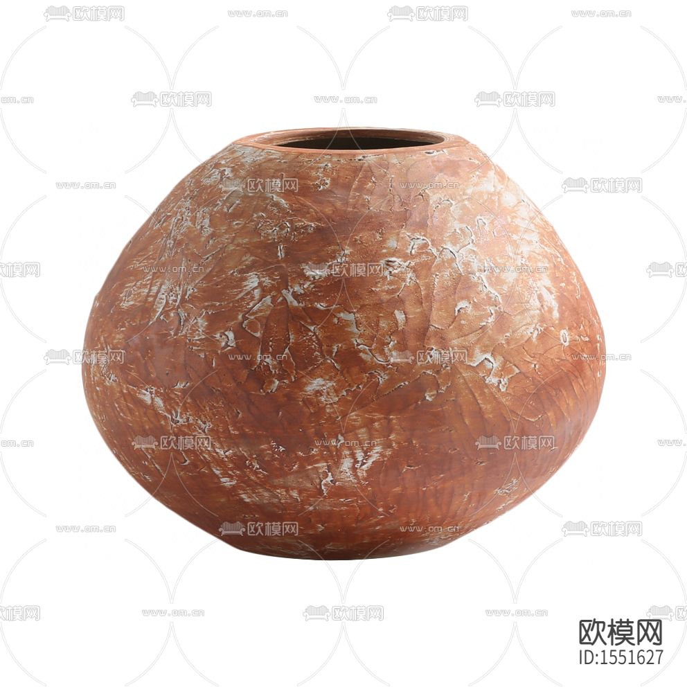 北欧复古做旧陶罐花器