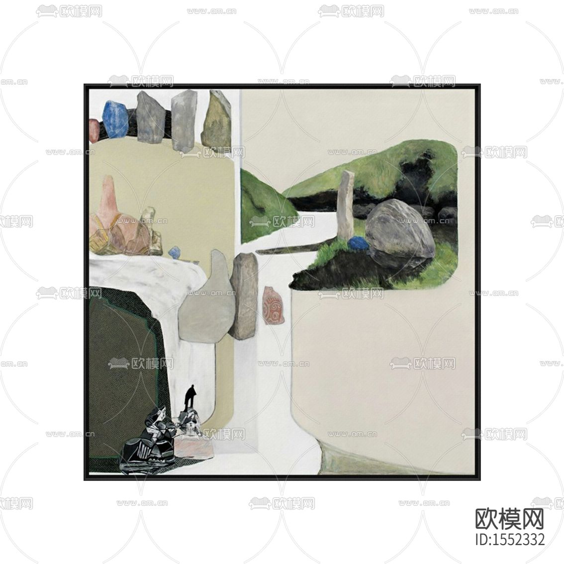 北欧简约创意卡通装饰画下载