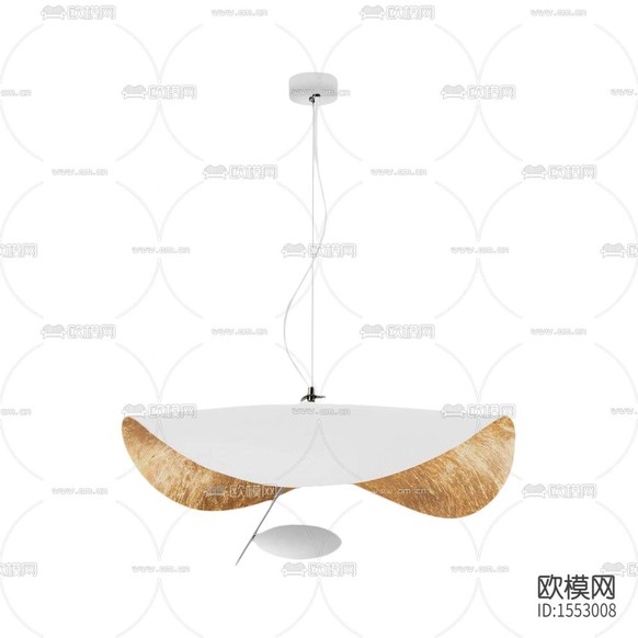 北欧轻奢创意金属吊灯下载