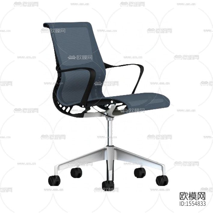 现代简约金属网布办公椅