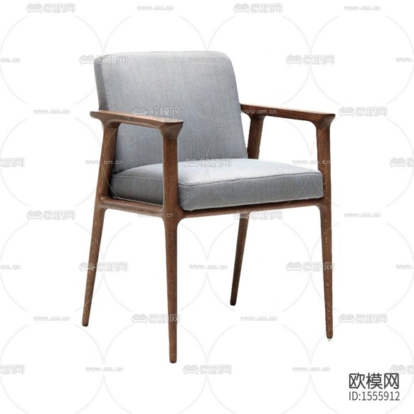 北歐簡(jiǎn)約實(shí)木布藝餐椅下載