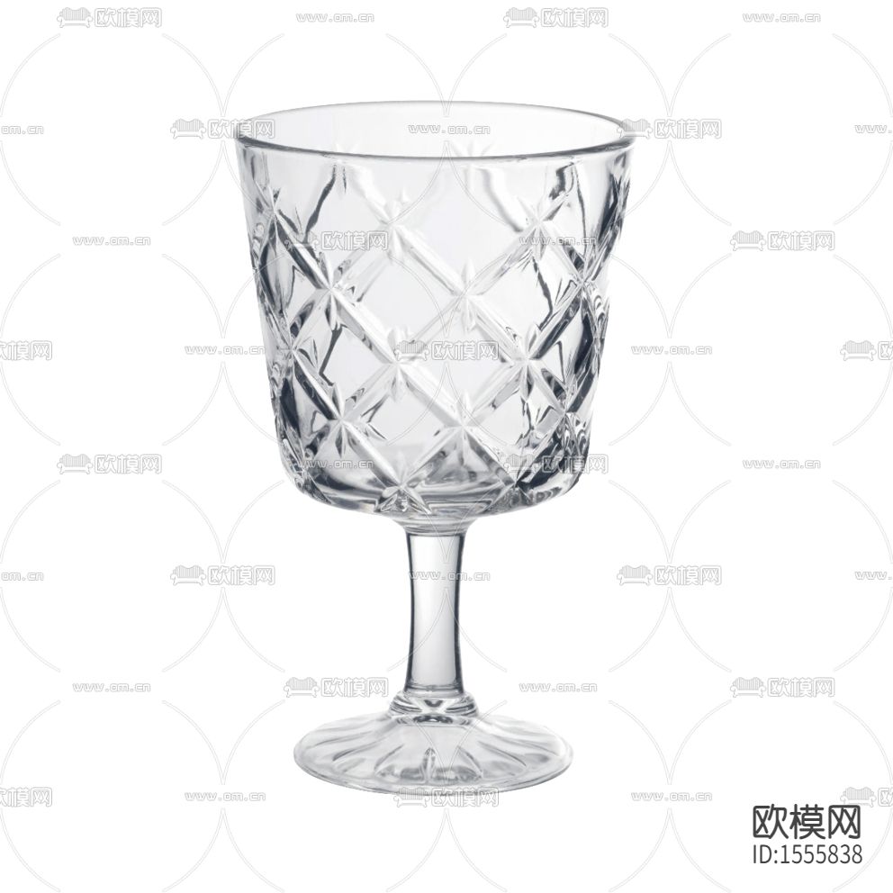 简欧创意透明玻璃高脚杯